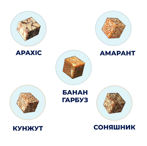 Мікс цукерок без цукру "ГОРІХИ-НАСІННЯ" FloverFood  150 г 074 фото